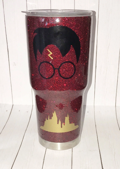 Couture Kreations - My popular Harry Potter tumbler 🧡. • • • #harrypotter  #tumblers #igtumblers #tumblersofIG #tumblersofinstagram #customcups #diy  #personalizedtumbler